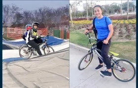 La campeona Sharid Fayad.