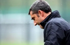 El técnico español Ernesto Valverde.