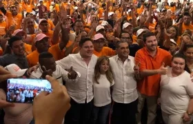Santiago Arias, Elsa Noguera, Zamir Benavides y Joao Herrera Olaya.