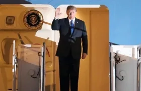 Donald Trump inicia el lunes una visita oficial al Reino Unido.