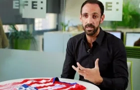 Juanfran, jugador del Atlético de Madrid. 