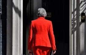 La primera ministra británica, Theresa May.