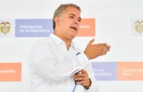 El Presidente Ivàn Duque, durante el Taller Construyendo País en Inírida, Guainía.