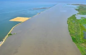Canal de Acceso al Puerto de Barranquilla.