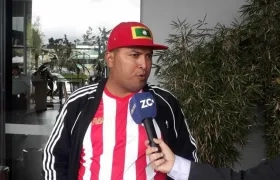 Gabriel 'El Ruso' Vallejo, líder del Frente Rojiblanco Sur.