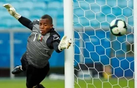 Wuilker Faríñez, arquero de la selección Venezuela. 