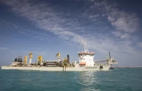 La draga Francis Beaufort.