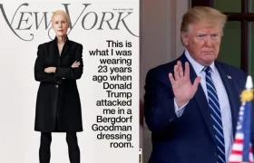 Elizabeth Jean Carroll y Donald Trump.