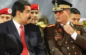 Nicolás Maduro y Vladimir Padrino.