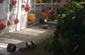 Crimen ocurrido dentro del Cementerio Jardines de Paz