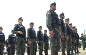 Hombres y mujeres del Grupo GOES.