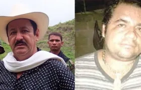 Hernán Giraldo y 'Chucho Mercancía'.