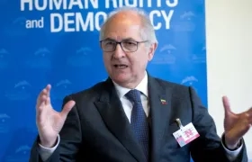 El exalcalde de Caracas, el opositor Antonio Ledezma.