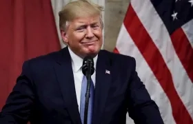 Donald Trump, presidente de los Estados Unidos.