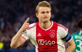 Matthijs de Ligt, defensor holandés. 
