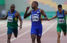 Anthony Zambrano, atleta de la Liga del Atlántico. 