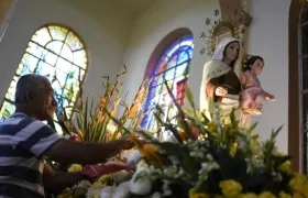 Listos los preparativos para conmemorar a la Virgen del Carmen.