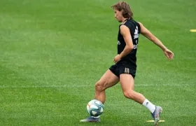 Luka Modric, jugador del Real Madrid. 