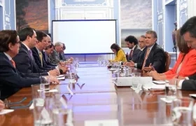 El Presidente Ivan Duque ratificó el respaldo a los bananeros de la Costa Atlántica y Urabá.