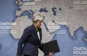  Theresa May, primera ministra británica.