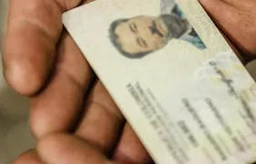 Foto de cédula para ilustrar la nota.