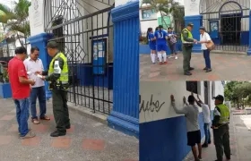 Entrega de recomendaciones y requisas realizó la Policía en los alrededores del Pestalozzi.