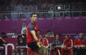 Miguel Ángel Rodríguez, squashista colombiano. 