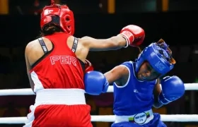 Íngrit Valencia, boxeadora colombiana.