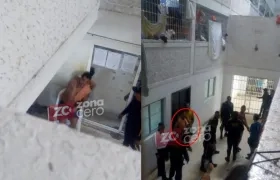 Luis Romero, alias ‘Tomás’, en la Cárcel Distrital.