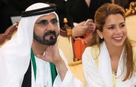 Jeque de Dubái, Mohamed bin Rashid al Maktum, y su exesposa la princesa Haya de Jordania Bint Al Hussein.