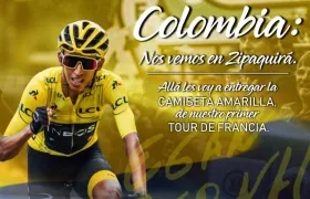 El ciclista Egan Bernal.