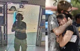 Patrick Crusius, autor de la masacre y los familiares de las víctimas.