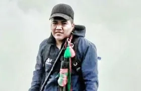 Uno de los indígenas fallecidos en el atentado.