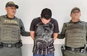 Edinson David Ospina Pérez, preso recapturado.