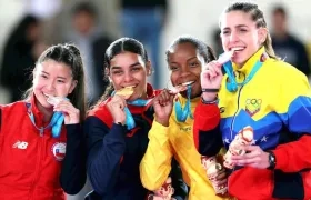 Los juegos tuvieron una nutrida participación de deportistas.