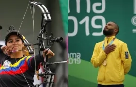 Sara López y Alex Cujavante.