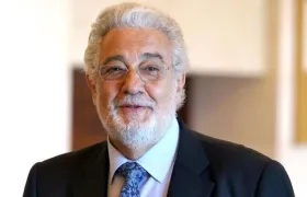 El tenor español Plácido Domingo.