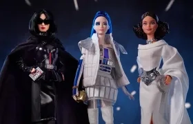Nueva colección de Barbie inspirada en 'Star Wars'.