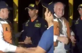 Científico Manuel Elkin Patarroyo, rescatado por la Armada en el río Amazonas.