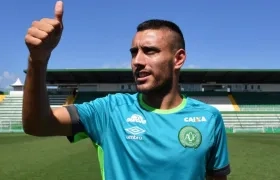 Alan Ruschel, jugador brasileño sobreviviente a la tragedia del Chapecoense. 