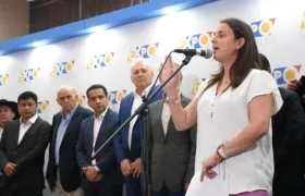 La Consejera para las Regiones, Karen Abudinen.