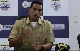 El capitán del Puerto de Barranquilla, Carlos Urbano Montes.