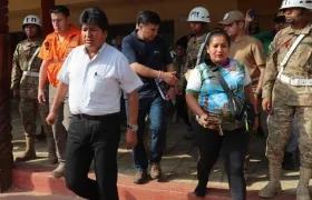 El presidente de Bolivia, Evo Morales.