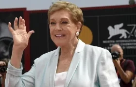 Julie Andrews, actriz británica.