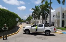 Allanamiento en la residencia de Elkin López Torres, alias ‘La Silla’, en Valledupar