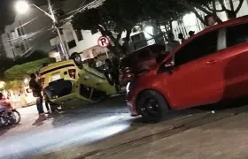 Así quedó uno de los 'zapaticos'.