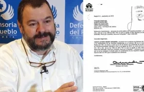 Carlos Negret y carta sobre Electricaribe.