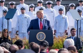 Donald Trump, Presidente de los Estados Unidos.