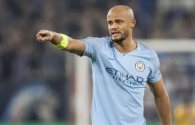 Vincent Kompany, defensa belga. 