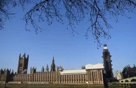 Vista del Parlamento Británico.